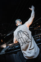 Sleeveless Awake T-Shirt Faded Grey