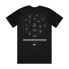 Piano t-shirt black