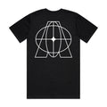 Intergalactic A logo t-shirt Black