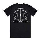 Intergalactic A logo t-shirt Black