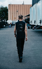 Sleeveless Awake T-Shirt Faded Black