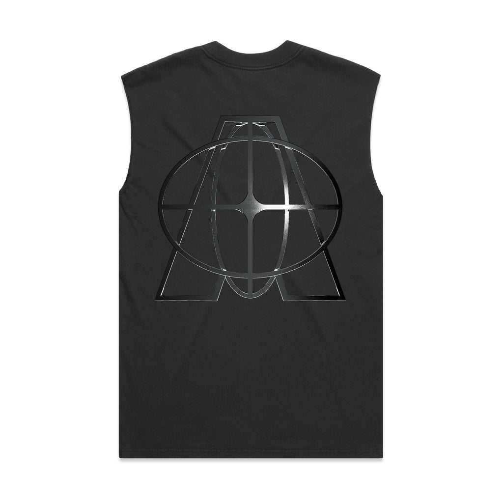 Sleeveless Awake T-Shirt Faded Black