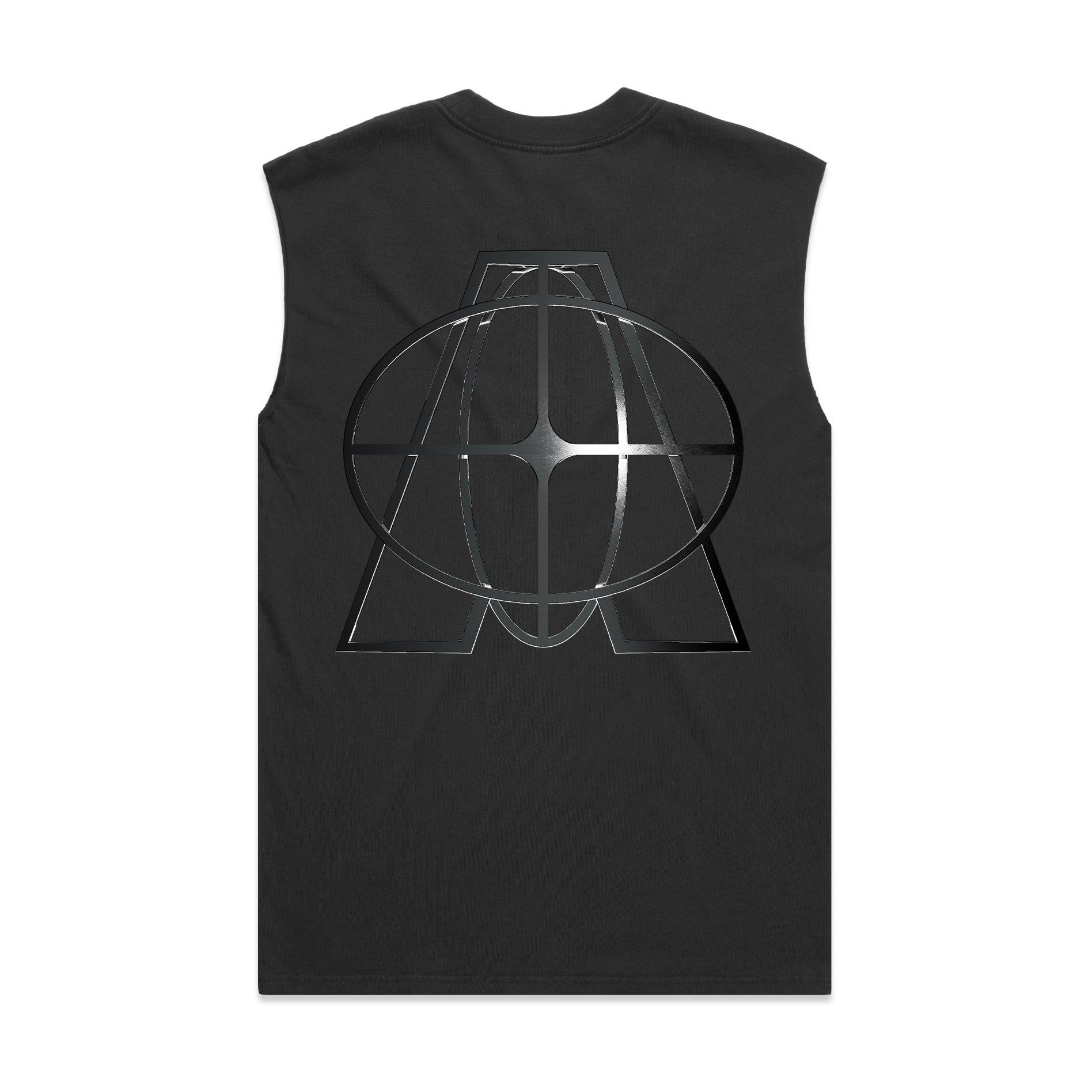 Sleeveless Awake T-Shirt Faded Black