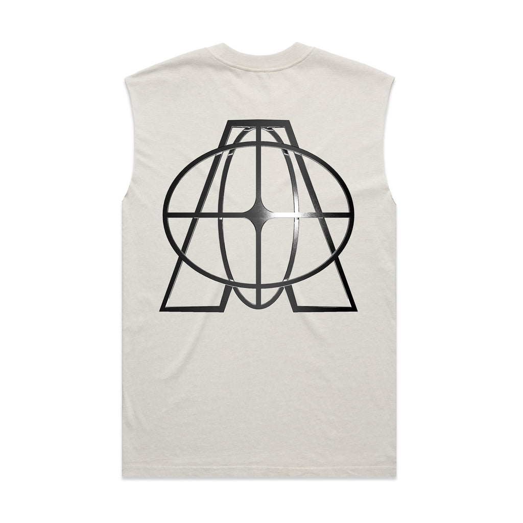 Sleeveless Awake T-Shirt Faded Bone