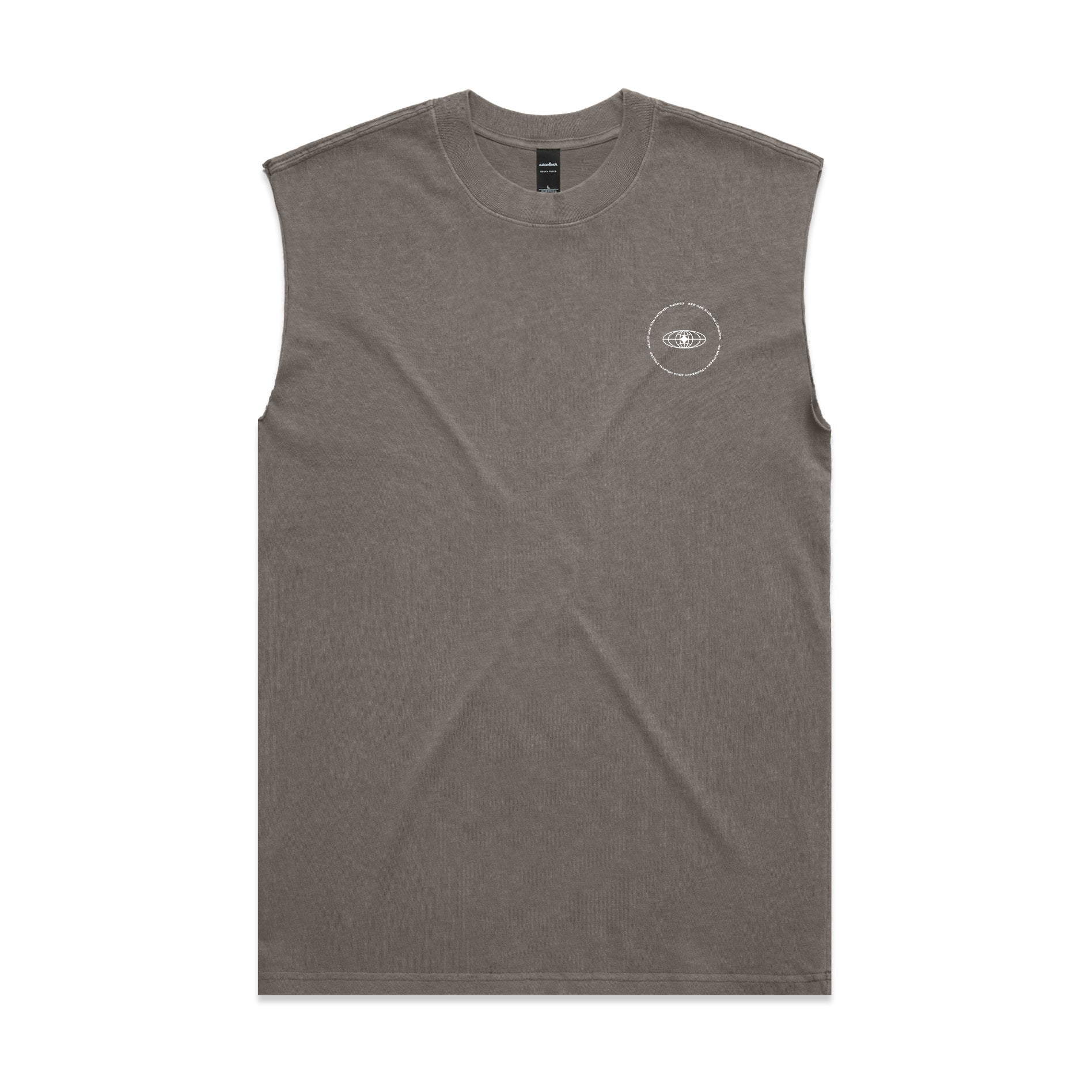 Sleeveless Awake T-Shirt Faded Grey